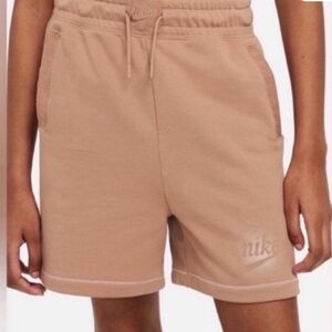 Nike Sportswear Sweat Shorts Women's Size medium French Terry Pockets